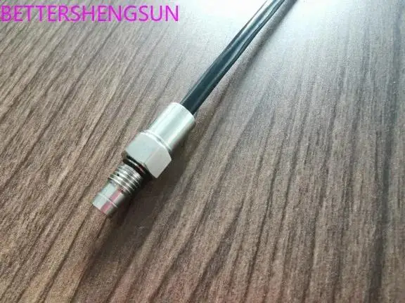 Pressure sensor for dispenser, miniature flat film pressure transmitter, split M8 M10