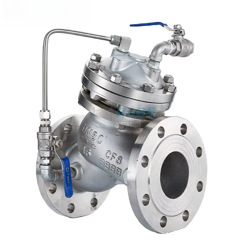 

Stainless Steel Multi-Functional Water Pump Control Valve