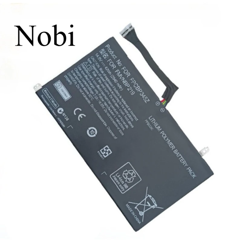 Новый аккумулятор FPCBP345Z FMVNBP219 FPB0280, совместимый с ноутбуком Fujitsu LifeBook UH572 UH552 14,8 В 42 Втч 2840 мАч