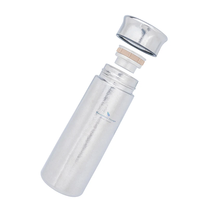 

Boundless Voyage 280ml Double-layer Titanium Vacuum Insulated Flask Sports Water Bottle with Lid - Keeps Hot Or Cold