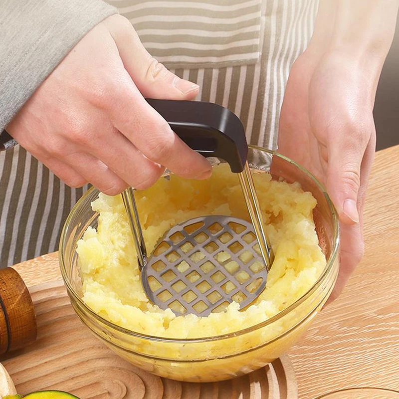 Manual Potato Masher Pressed Potato Smasher Portable Kitchen Tool For Babies Food Fruit Baking Kitchen Acceesories