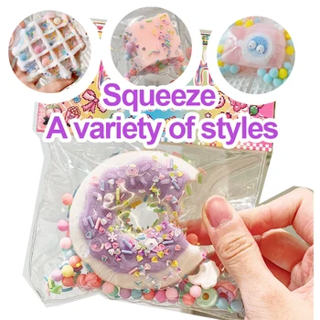 Anti-Stress-Spielzeug, mehrere Stile, Waffeln, Squeeze-Zappeln, langsames Rebound-Spielzeug, lustig, für Kinder und Erwachsene, Geschenk, 1 Stück, J213