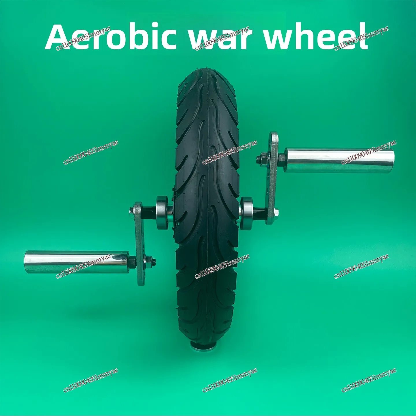 عجلة المعركة الهوائية، عجلة أرضية منزلية متعددة الوظائف، معدات اللياقة البدنية الهوائية للبطن #3