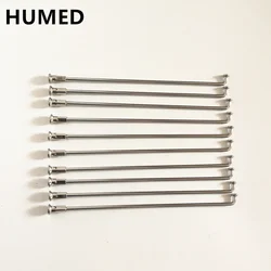 36pcs/lot  Off-road Motorcycle spoke 9G 304 stainles wire thick Diameter 3.5mm length 165-305mm for Dirt bike motorcycle