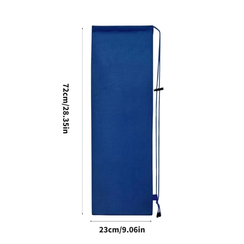 Terciopelos durabilidad, bolsa para raquetas bádminton, cierre con cordón, hebillas resorte