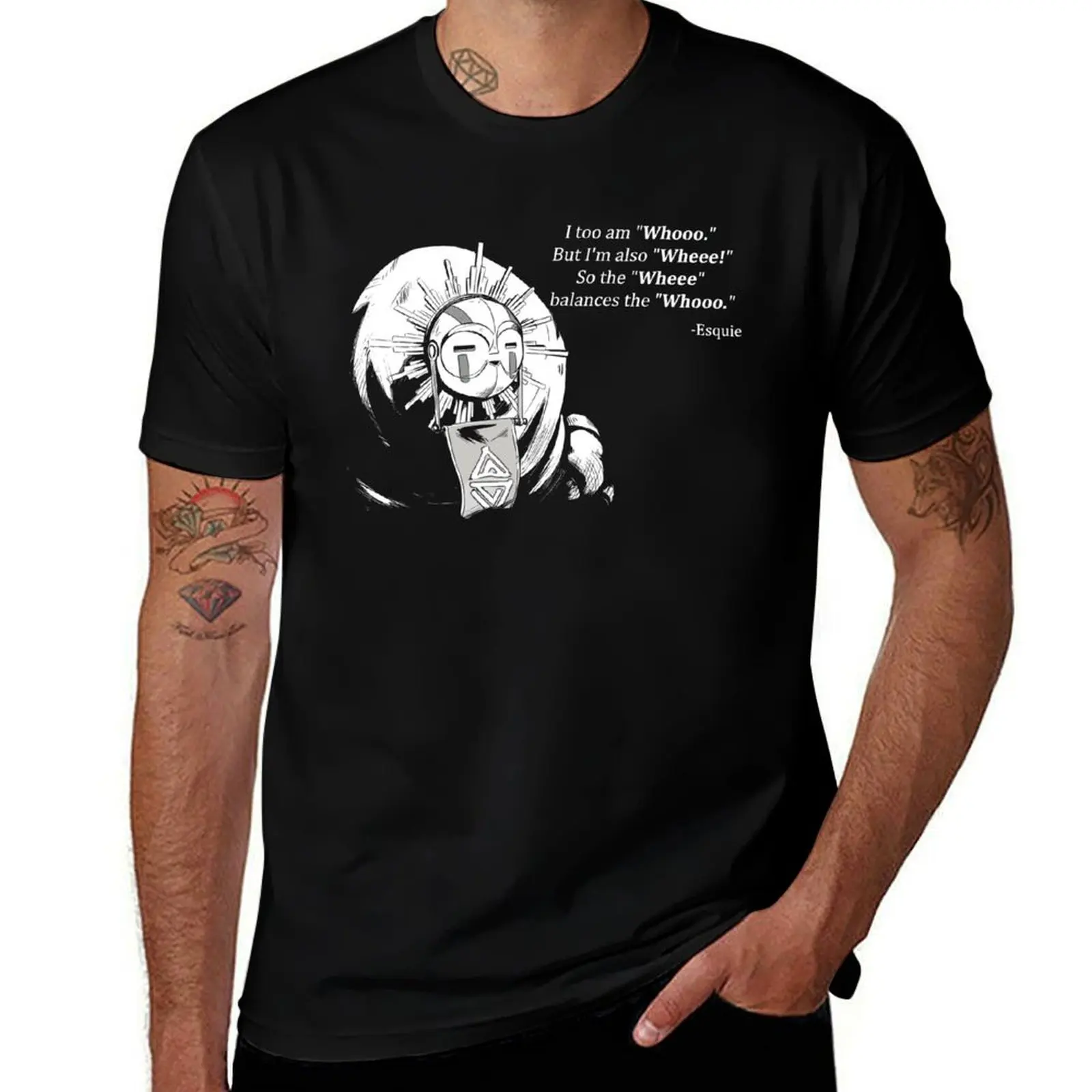 Esquie Clair Obscur Expedition 33 Gamer Vintage 90s Funny Quotes T-Shirt man t shirt designer T-Shirt