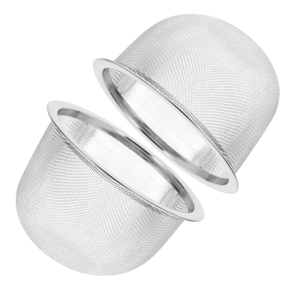 

2 Pcs Tea Filter Stainless Steel Strainer Loose Leaves Ball Fine Mesh Teapot Coffee Brewer Infuser Kitchen Easy Clean