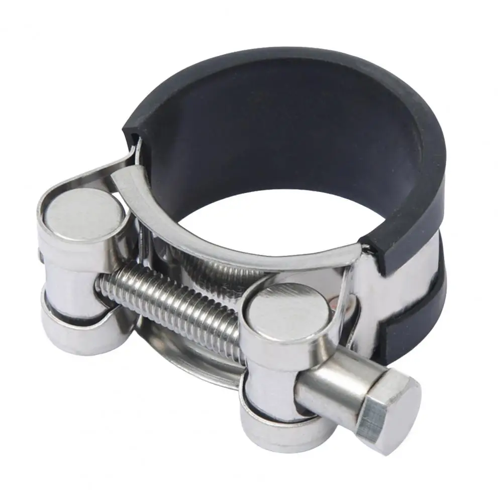Heavy Duty Hose Clamp Stainless Steel Hose Clamp Set Adjustable Heavy Duty Metal Clips Leakproof Connectors for Automotive
