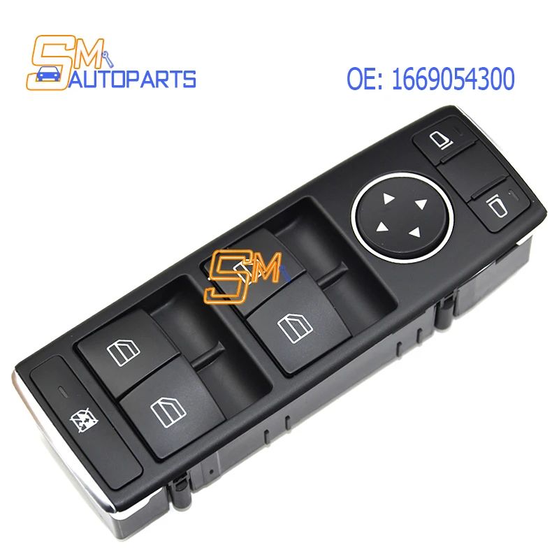 A1669054300 1669054300 New Power Window Control Switch For Mercedes-Benz C117 CLA 180 200 220 250