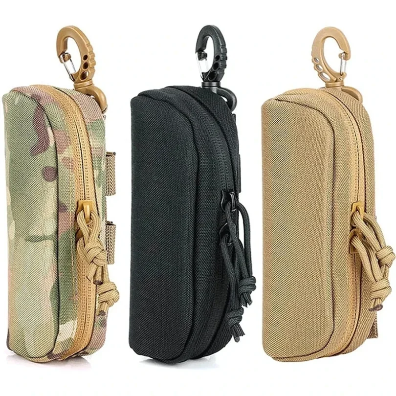

Tactical Eyeglass Case: 1000D Nylon, Shockproof, Portable—Suitable as Hunting Goggles Box & Outdoor Sunglasses Case