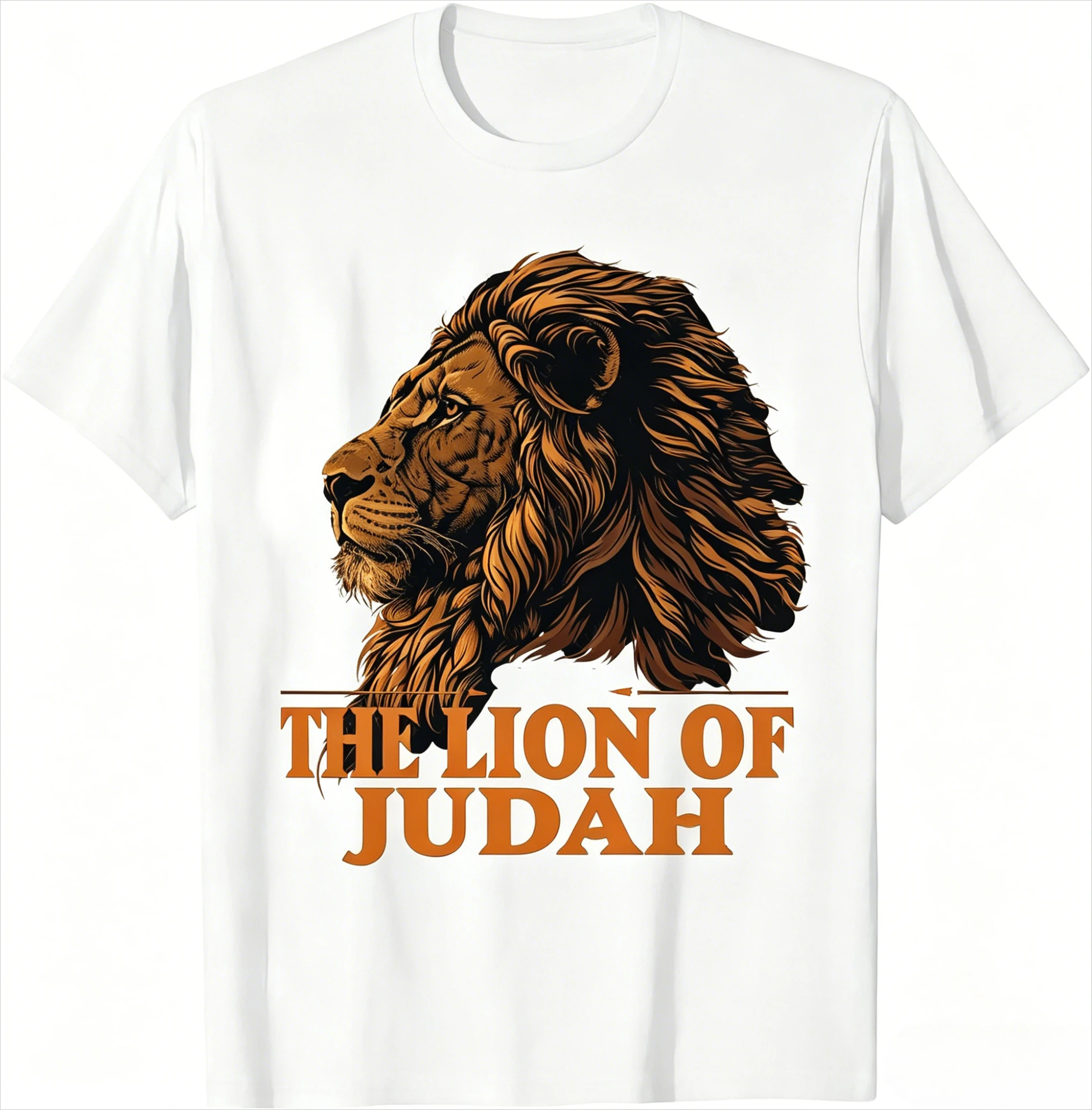 Jesus Lion of Judah Christian Gift for Men Women T-Shirt T Shirt Animal Tops Ropa Hombre Men's Clothing 2026 Summer New T Shirt