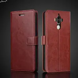 Card Holder Cover Case for Huawei Ascend Mate 9 Pu Leather Flip Cover Retro Wallet Case Huawei Mate 9 Business Fundas Coque