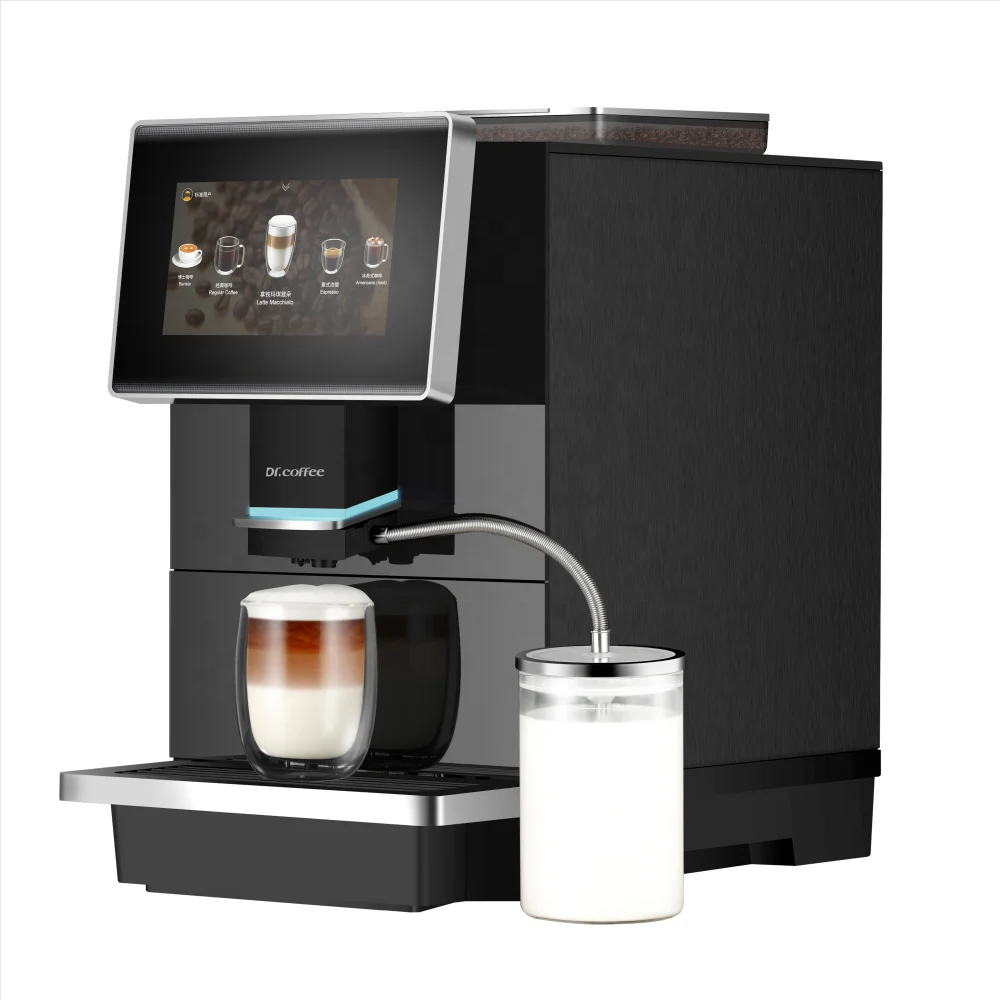 Dr.Coffee C11L Self Cleaning Smart Coffee Machine Automatic Espresso Maker With Milk Frother For Home Office
