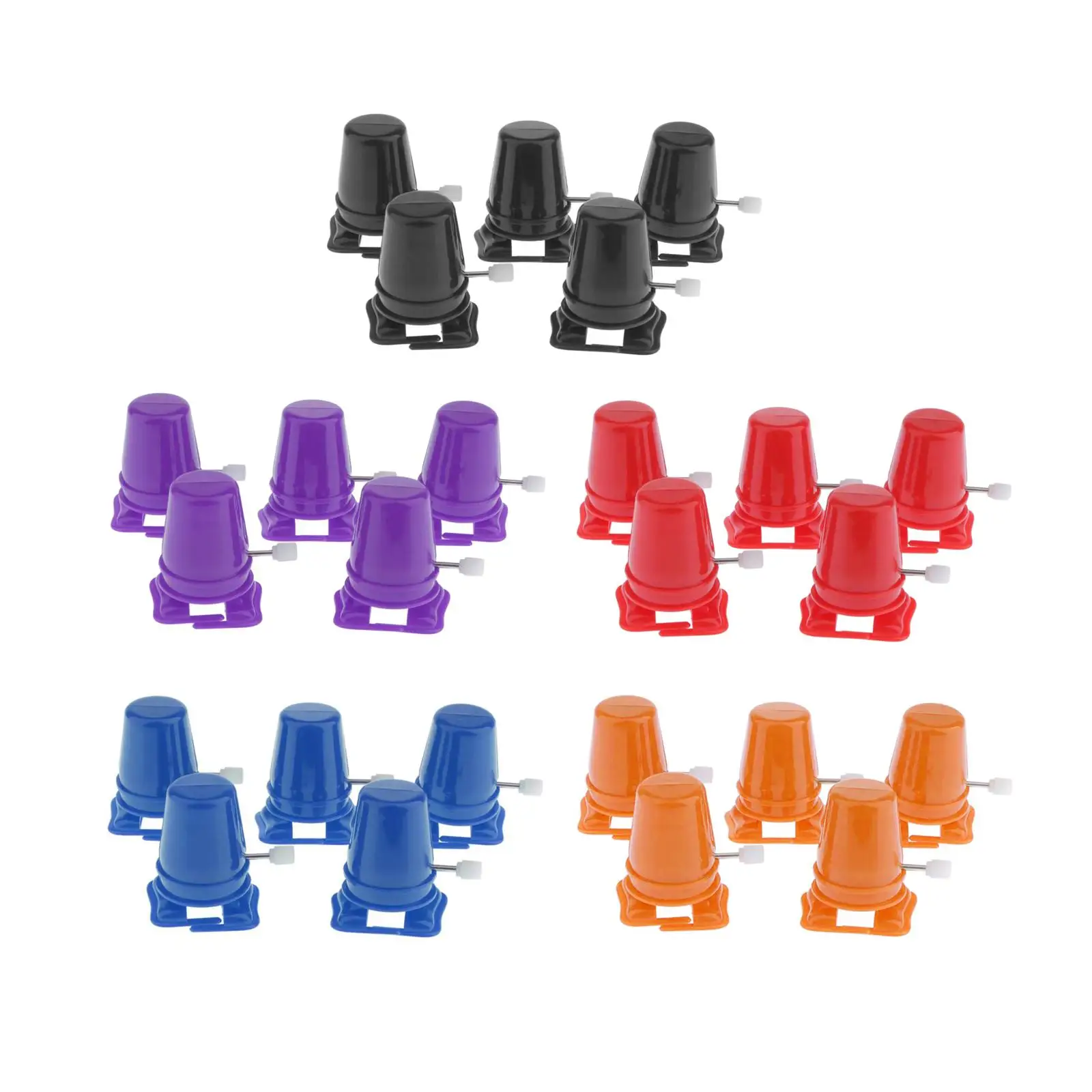 

Заводные игрушки 5 шт., креативный портативный сменный робот с заводными ногами для обучения, творчества, путешествий, проектов