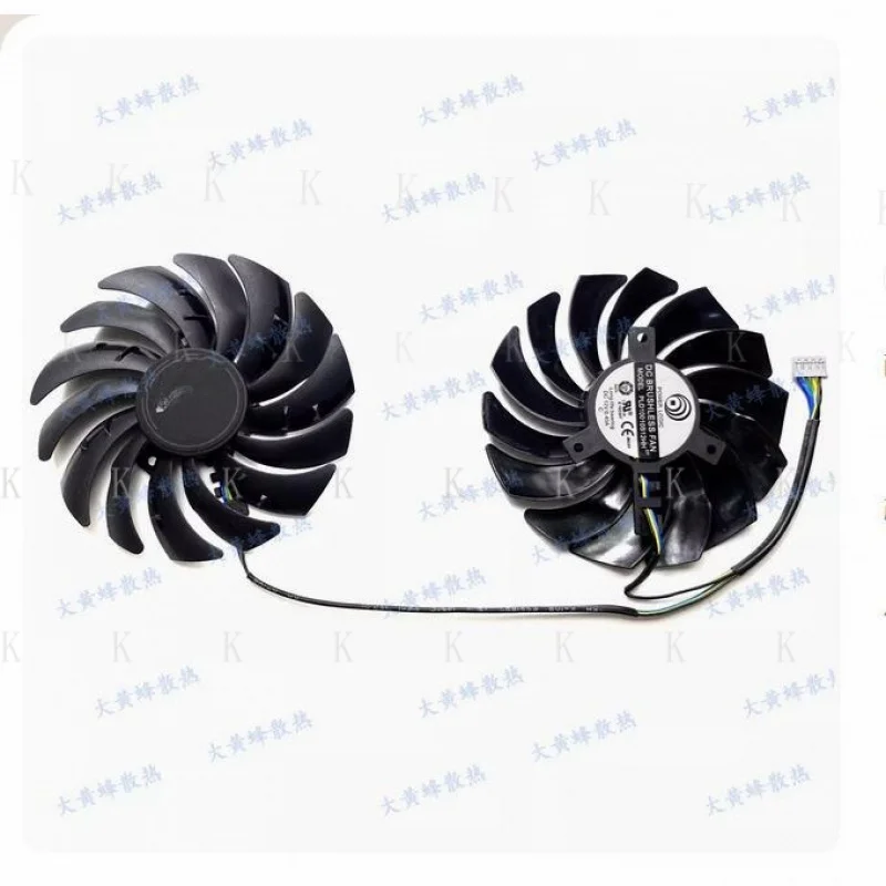 C  For MSI RX 5600XT GAMING MX/M Graphics Card Cooling Fan PLD10010S12HH Parts