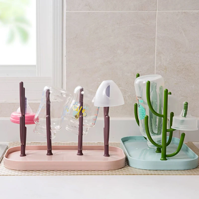Tree-Shaped Bottle and Cup Drying Rack 6