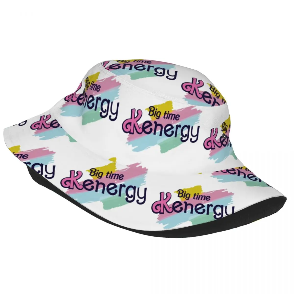 Unisex Bob Hat Big Time Kenergy Travel Headwear Foldable Outdoor Sport Fisherman Caps I am Kenough Ispoti Cap Birthday Gift