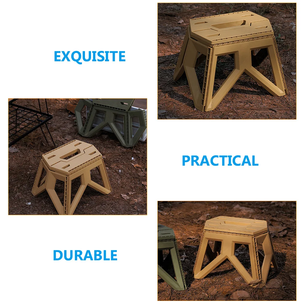 

Portable Folding Kids Camping Outdoor Fishing Foldable Plastic Chair Lightweight Anti-Slip Home Office Garden Use