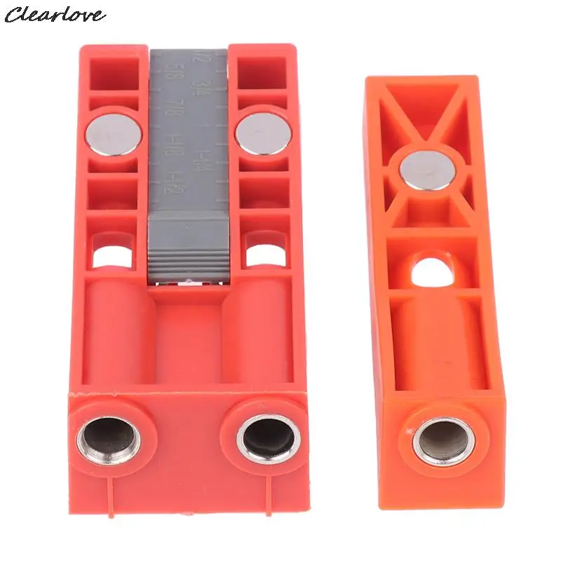 Woodworking Oblique Hole Locator Pocket Hole Angle Drill Guide Hole Punch Locator Set DIY Carpentry Tool