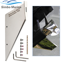 27151 Marine Skeg Guard Protector with Drain Hole Protects Against Ramp Dragging For Mercury Suzuki Yamaha 150-175HP 200HP 300HP