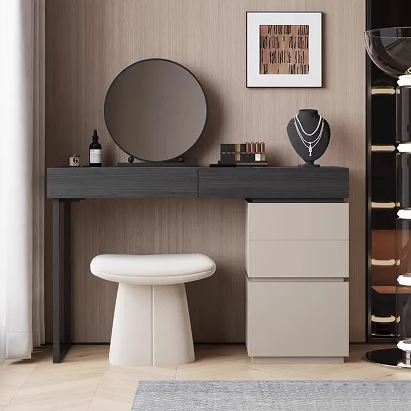 Compact Decorations Vanity Desk Upright Storage Compact Corner Vanity Desk Standing Essentials Muebles De Dormitorio Furniture