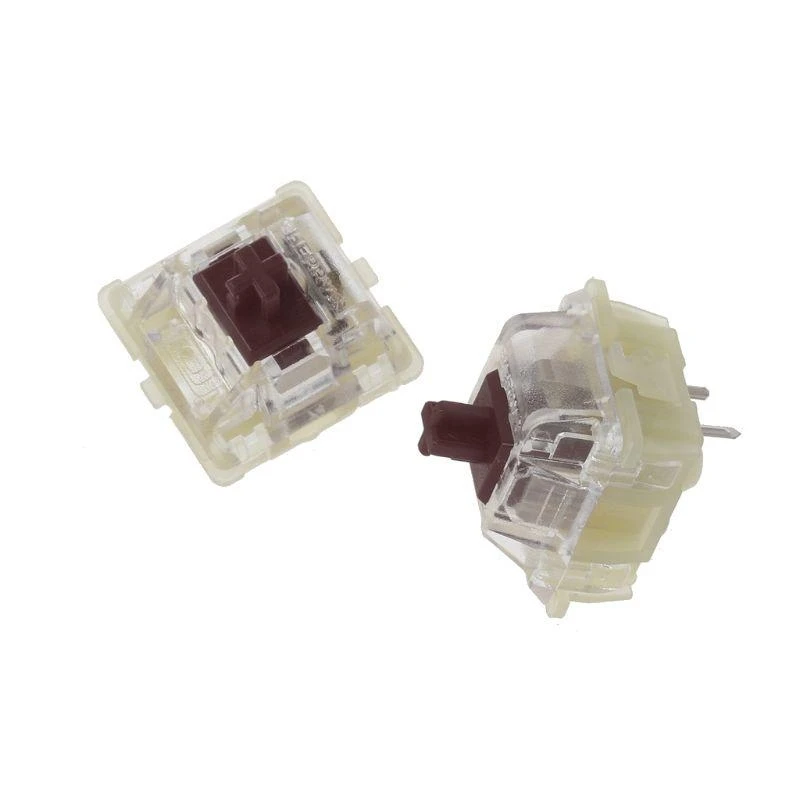 

652F Mechanical Keyboard Replacement Accessory for Cherry MX 2 Pcs Original Switches 3pins Clear
