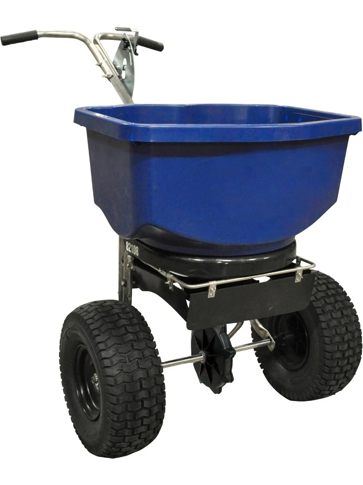 Chapin 82108B 100-pound Professional Salt and Ice Melt Broadcast Spreader, 14