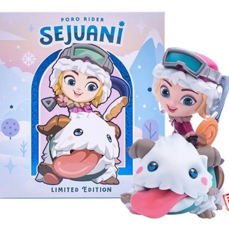 13cm League of Legends Star Guardian Sejuani Action Figure Cute Kawaii Girl Series Ornaments Collection Desktop Display Gift Toy