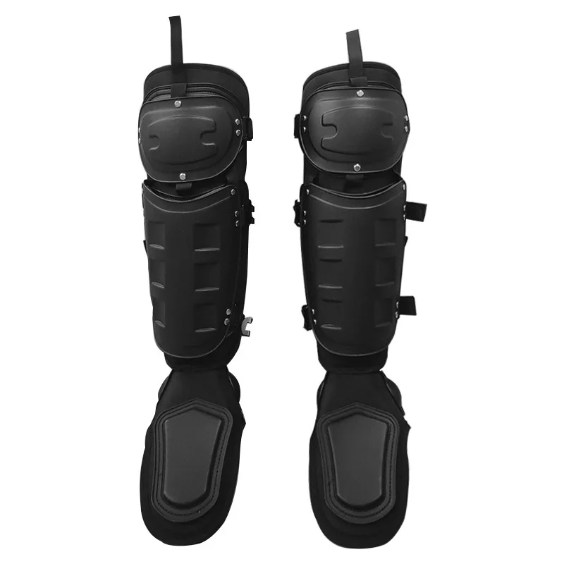 Imagem -02 - Tactical Leg Armor Guards Protective Pernas Armour Ternos Suprimentos de Equitação Equipamento Full Body Leg And Knee Pads