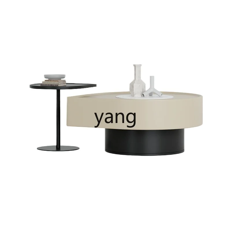 

LMM Personalized Special-Shaped Tea Table Combination Italian Minimalist Designer Model Art Tea Table