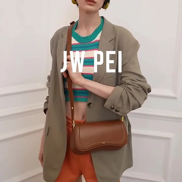 

JWPEI Pudding Bag Joy Niche Handbag New Fashion Adjustable Shoulder Crossbody Bag Baguette Bag