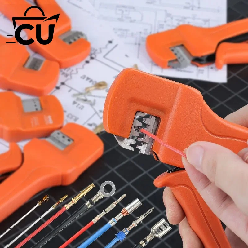 IWS-3220S Wire Crimping Tool Terminals Connectors Crimper, AWG 32-22 Mini Hand Plier