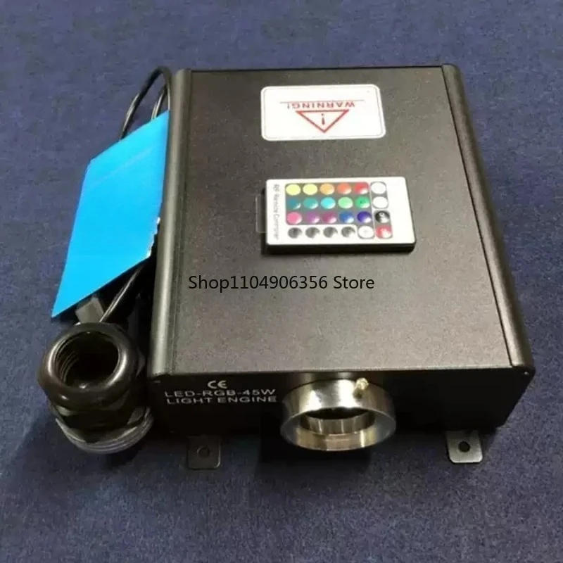 for LED fiber optic light source generator 45W colorful remote control star top host