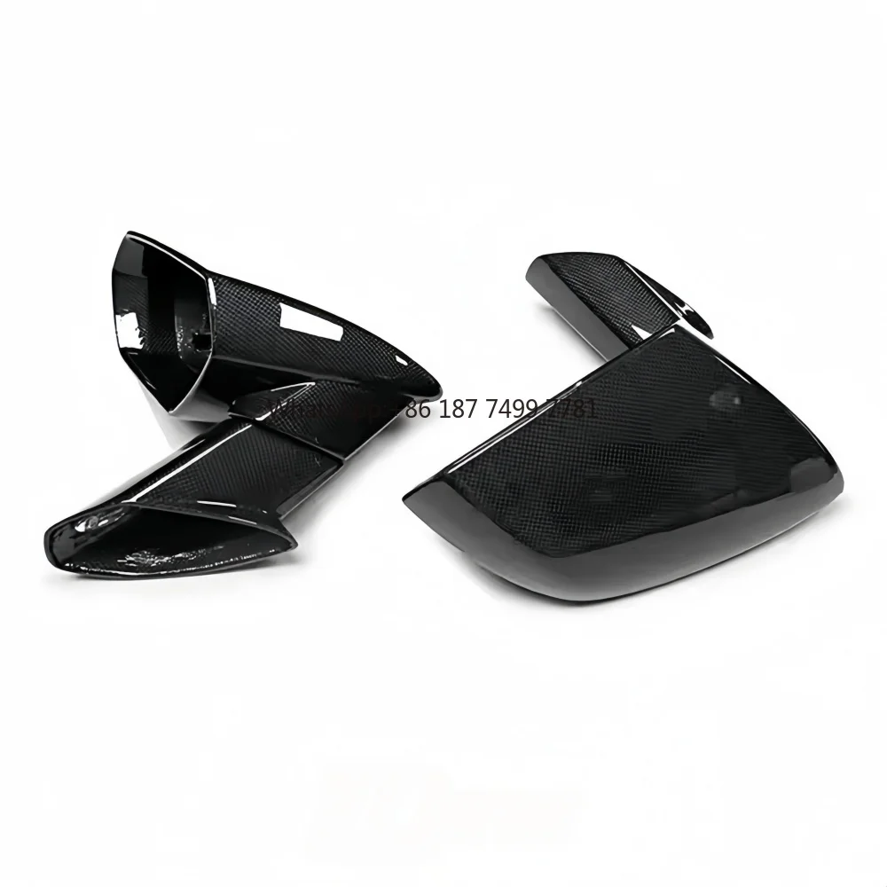 

High Quality Dry Carbon Fiber Rearview Mirror Cover Suitable for . Huracan Upgraded STO Package