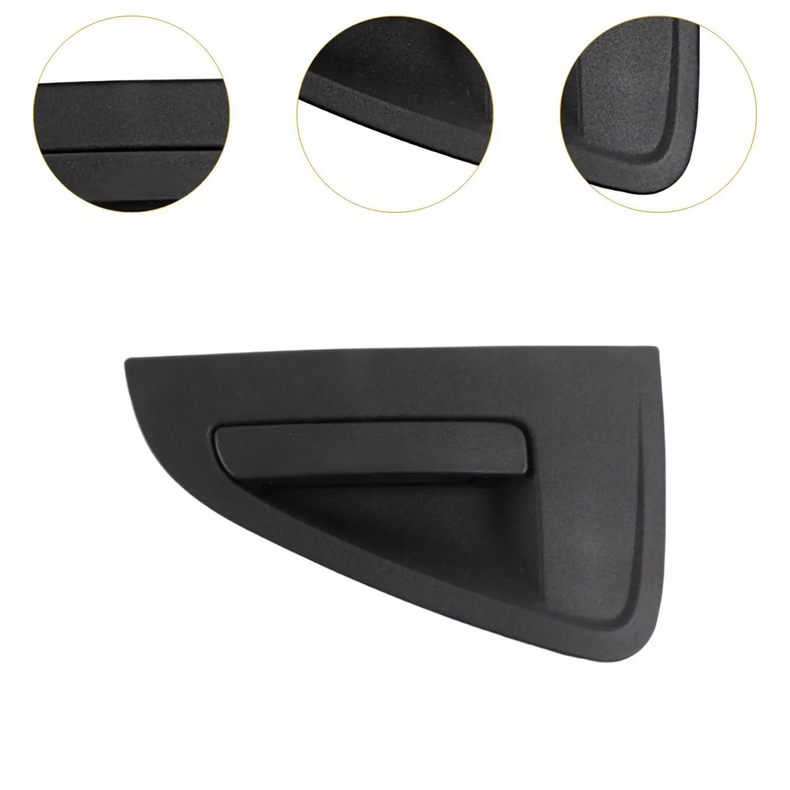 Car Door Handle Plastic Interior Pull Handle Stable Automotive Rear Left Driver Side for Chevrolet Spark M300 2013 2014 2015