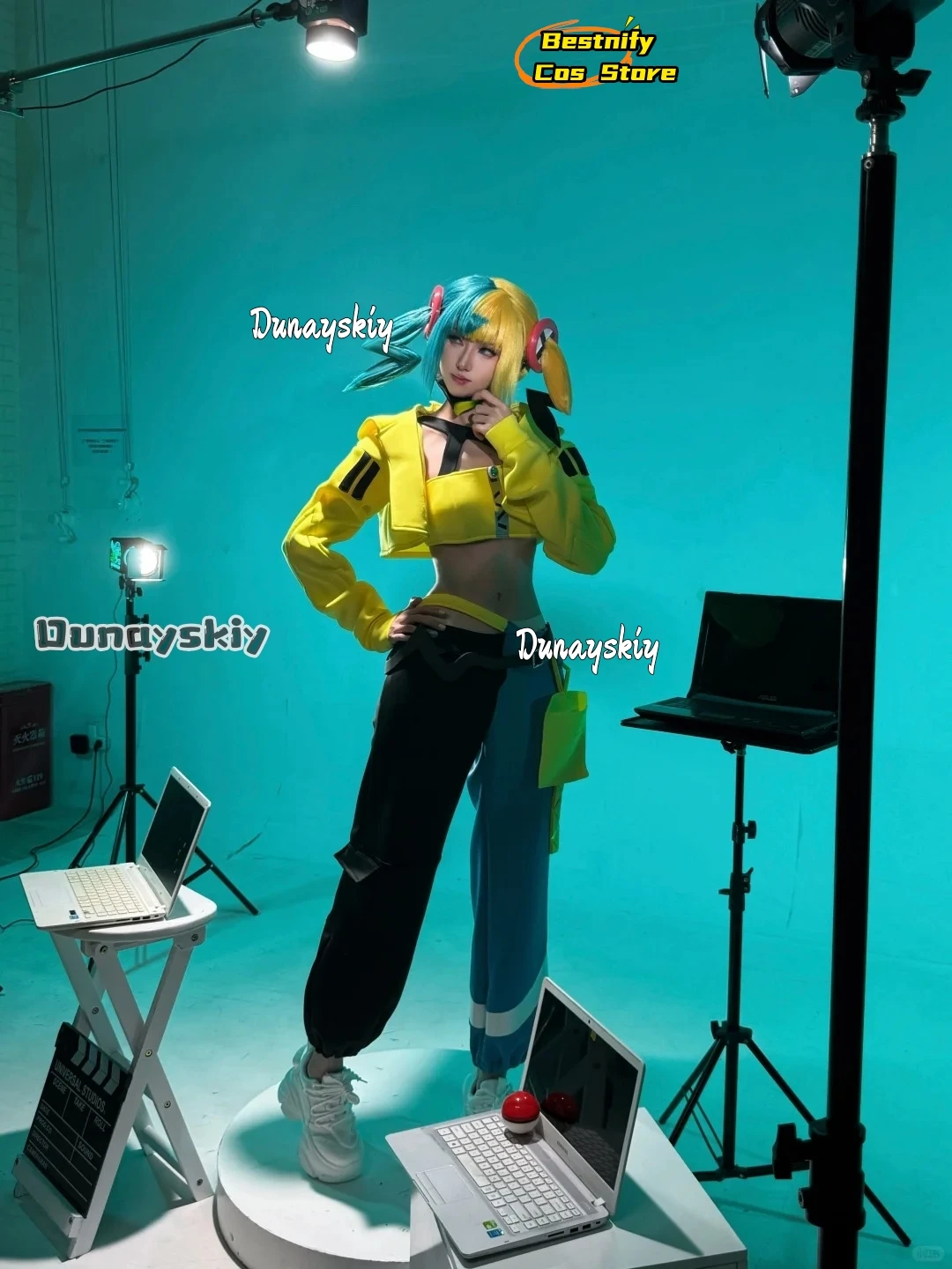 BCs @ APokeLegends Canari disfraz de Cosplay personaje de Anime personalizado traje de juego de rol actuación ropa de baile moderno Halloween