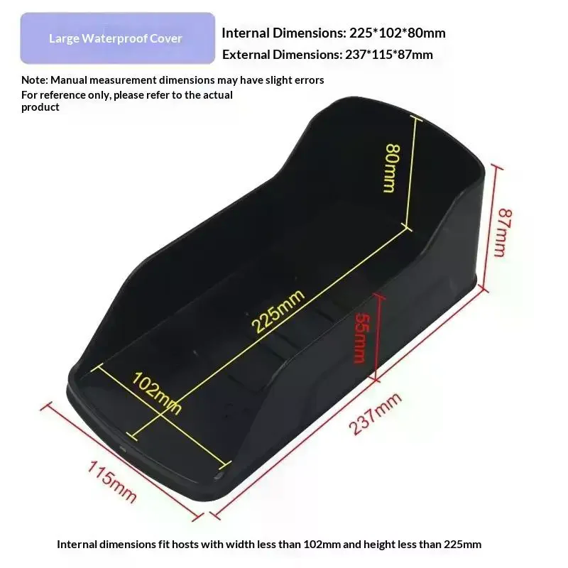 Intercom Rain Cover Waterproof Doorbell Protective Shield: Plastic Sun Shade Hood Access Control Face Recognition