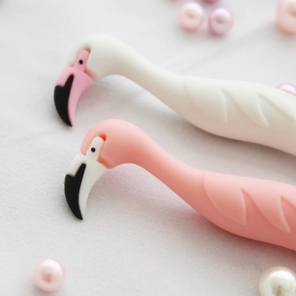 

10pcs 0.5Mm Gel Ink Pens Cartoon Neutral Pen Smooth Writing Fashionable Novelty Students Eco-Friendly Stationery Gift For