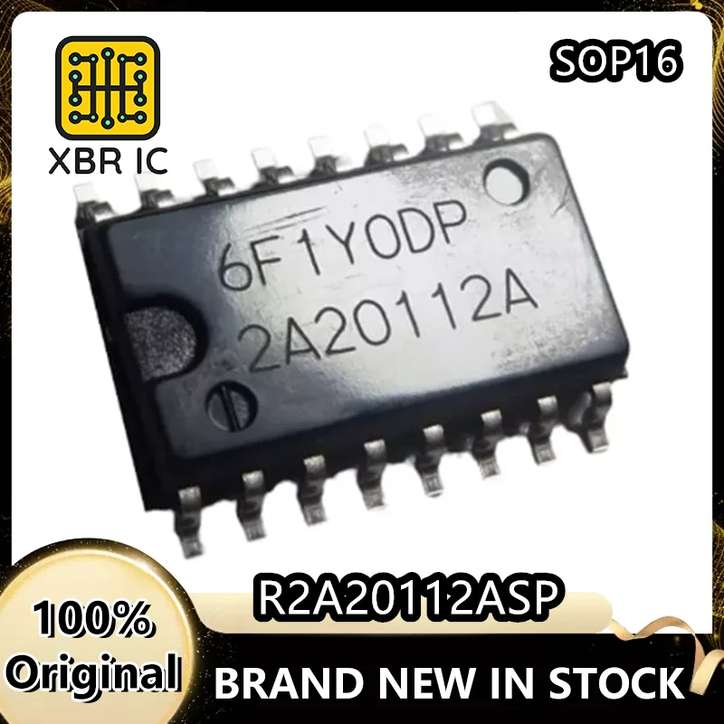

(10/30 pieces) R2A20112ASP Silkscreen 2A20112A SOP-16 Low noise and high efficiency PFC control IC Original authentic Spot