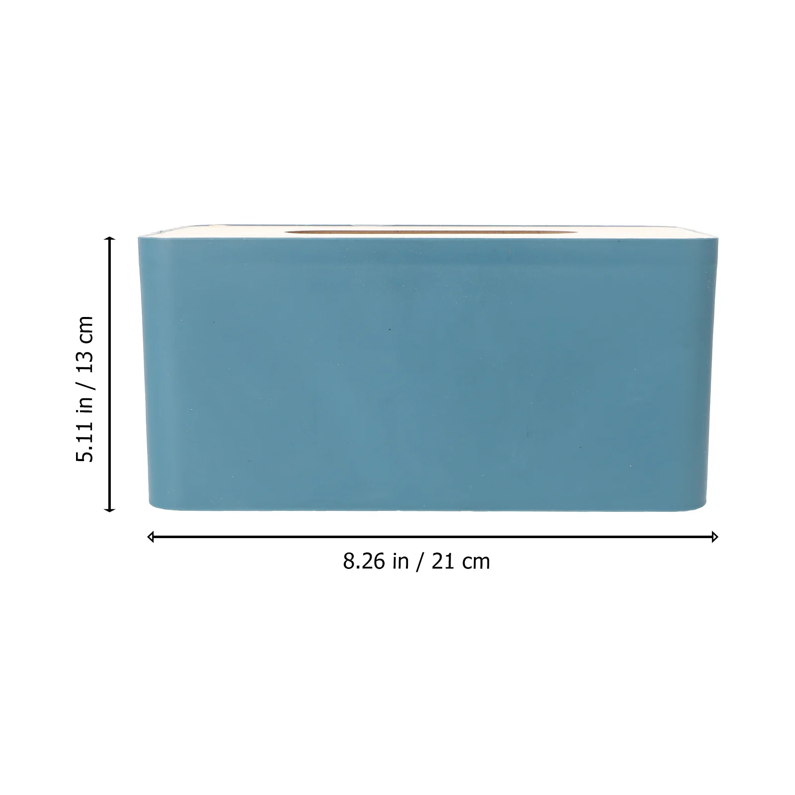 

1Pcs High Quality PP Wood Tissue Case Simple Design Home Bathroom Table Napkin Dispenser Dustproof Napkin Container