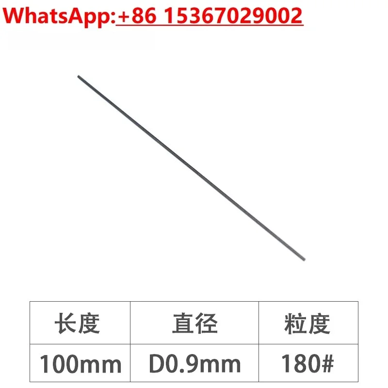 XEBEC Fiber Oilstone Mold Polished Alumina Round D0.9/D2D3 Mini Oilstone Strip   180#/1200#