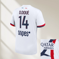 Best Choice Fashion Football Shirt Men Women Kids Clothes Psg Home Jersey Breathable Quick Dry Sweat-absorbing Elastic T Shirt