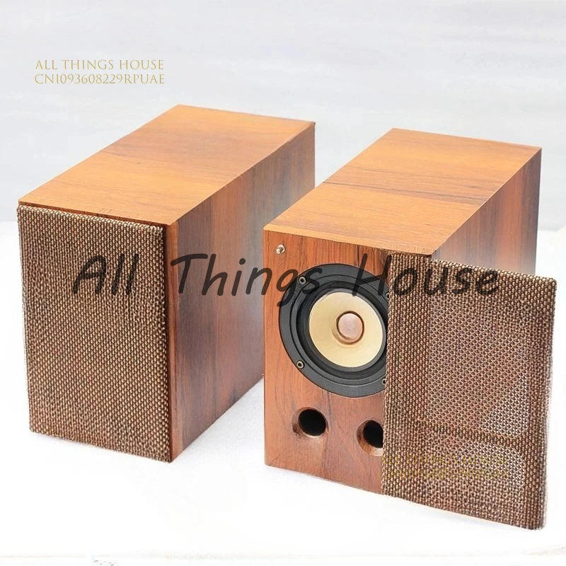 

4 Inch 5th Gen Full-Range Passive Speakers - Compatible with 2.0/5.1/2.1 Audio CD Players, Car Audio Systems, Home Theater