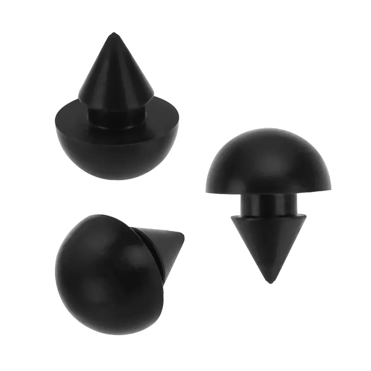 10PCS For Thetford Glass Lid Rubber Bump Stop Caravan Motorhome Camper Cookware Wear-Resistant RV Accessories Black
