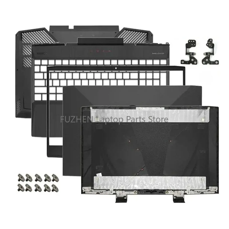 

New For OMEN 15-DC TPN-Q211 Series Laptop LCD Back Cover Bezel Palmrest Bottom Case Cover Hinge Air Outlet