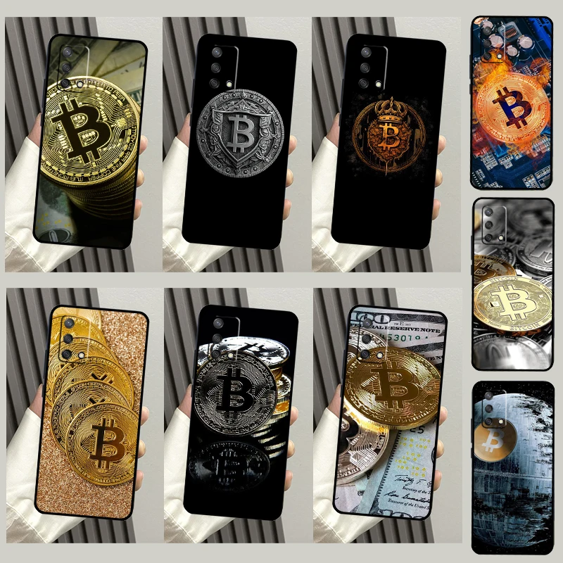 OPPO A91 A93 A96 A76 A16 A15 A17 A5 A9 A53 A52 A72 A77 A54 A74 A94 A54S A53S 용 비트코인 BTC 케이스
