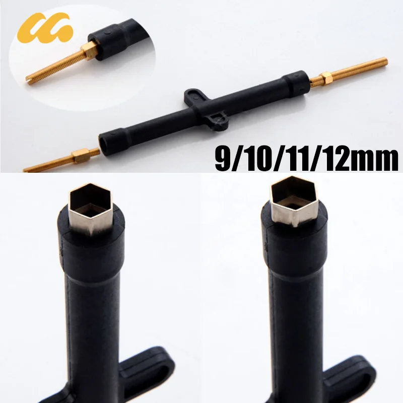 9/10/11/12mm Faucet Socket Wrench Sets Fixing Horseshoe Screw Rod Plumbing Key Faucet Socket Installation And Removal Tools