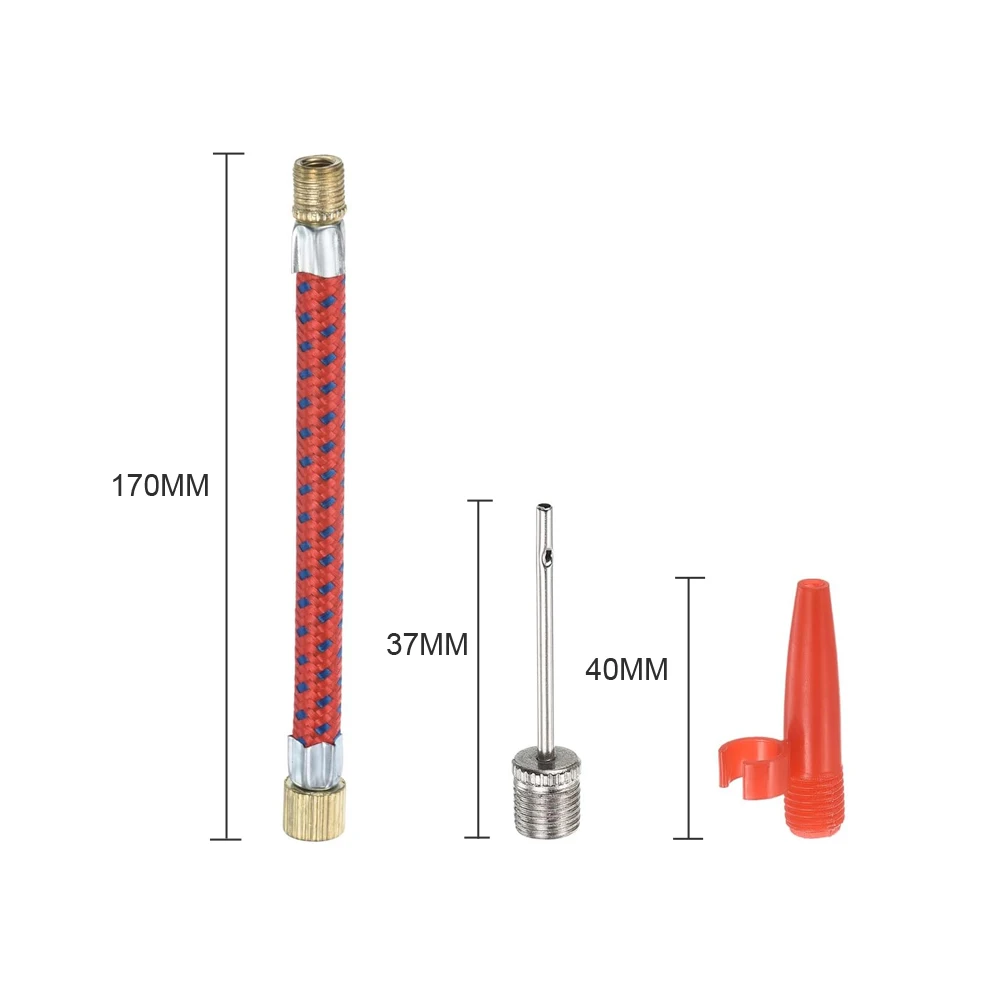Набор игл для надувания, комплект игл для накачивания шлангов, спортивных мячей, баскетбола, футбола, волейбола, велосипеда, инструмент для воздушного насоса