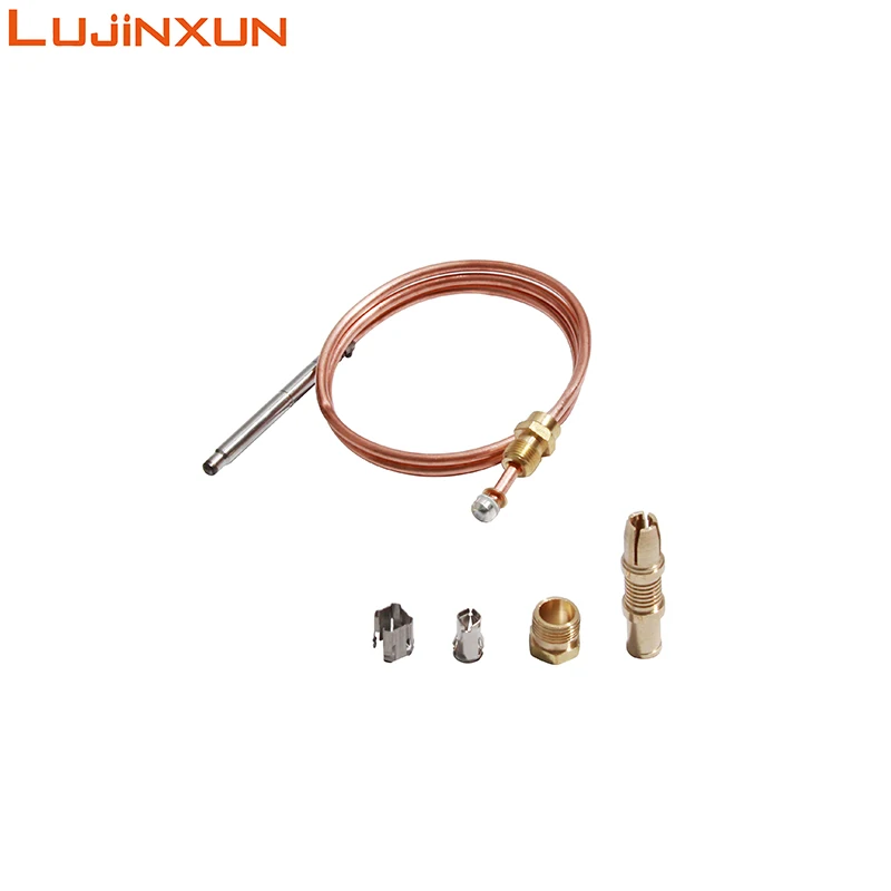 LUJINXUN A 4-piece Set of 24 inch/36 inch Snap on Thermocouples Replacement Parts for Temperature Controllers 1pc