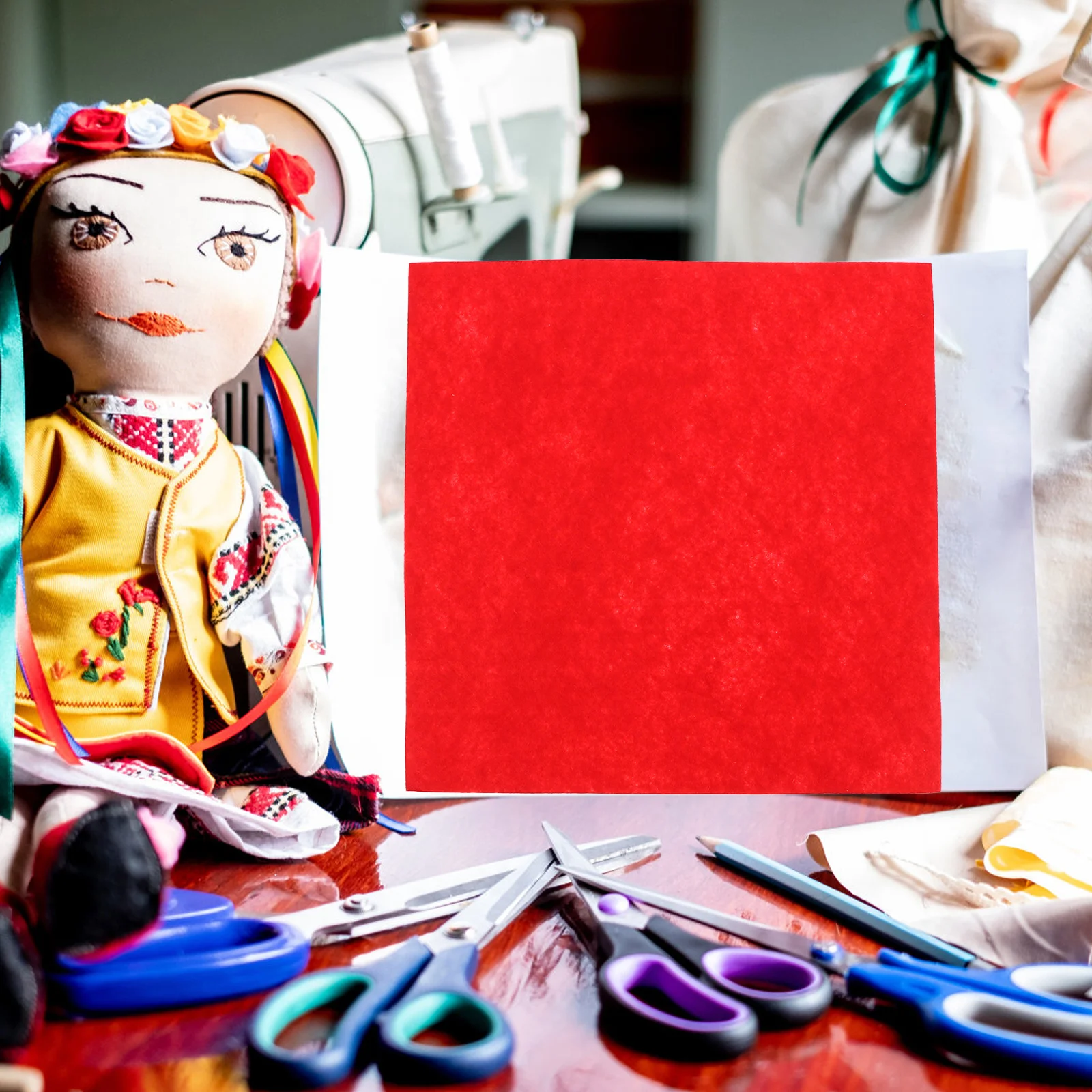 

Felt Fabric Patchwork Sheet 40 Sheets DIY Nonwoven Material Sewing Craft Supplies for Kids Creative Projects Felt Fabric Sheets